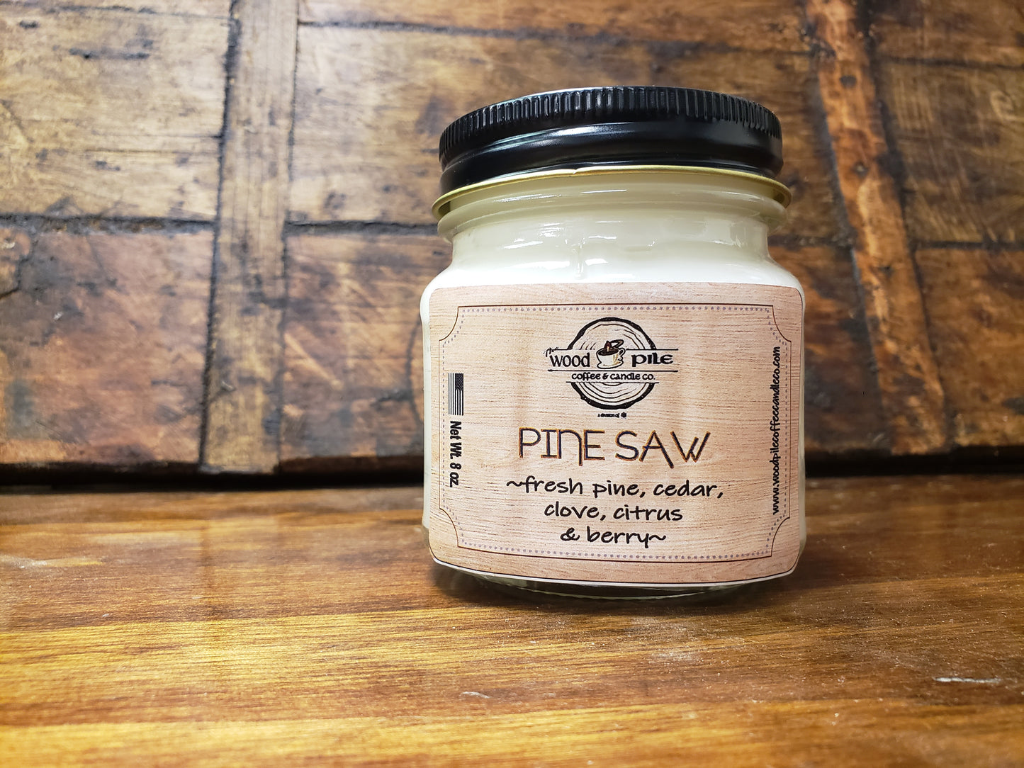 Pine Saw 8oz. Candle (old stock)