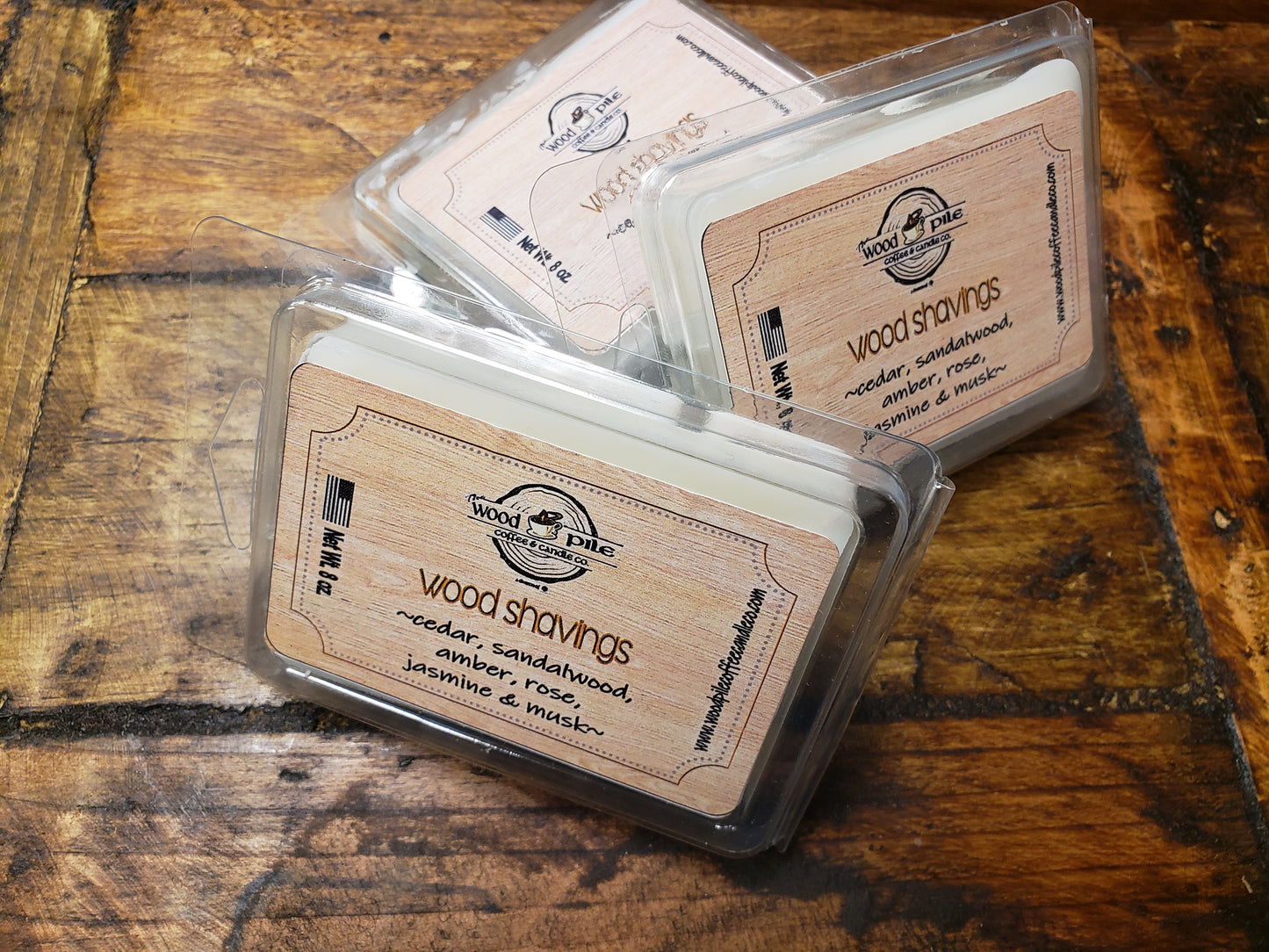 Wood Shavings Wax Melt (old stock)