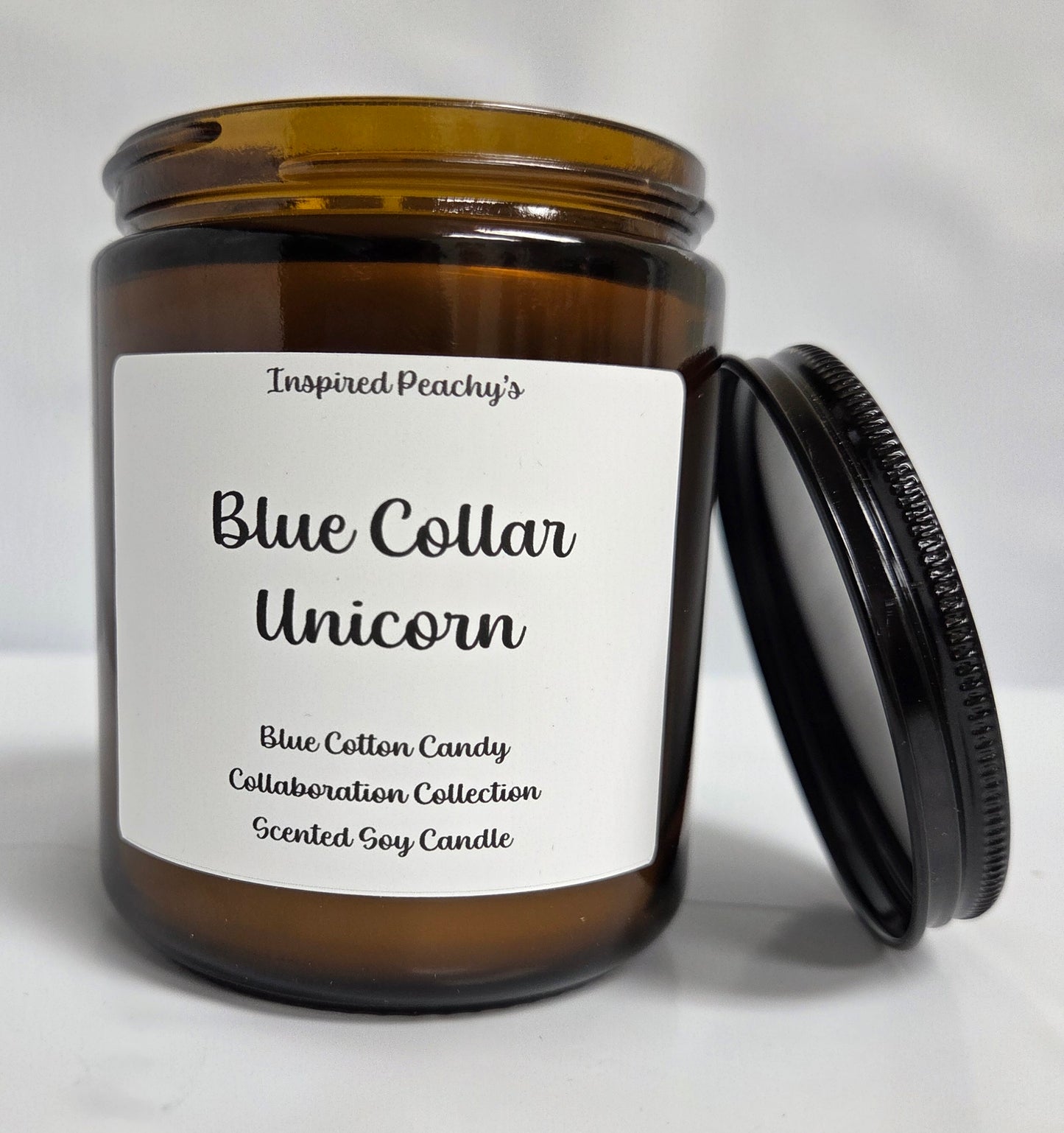 Blue Collar Unicorn Candle