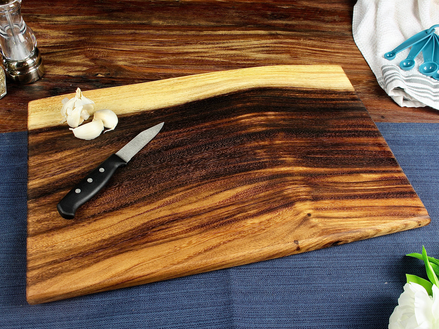 Eastern Walnut Live Edge Cutting Board