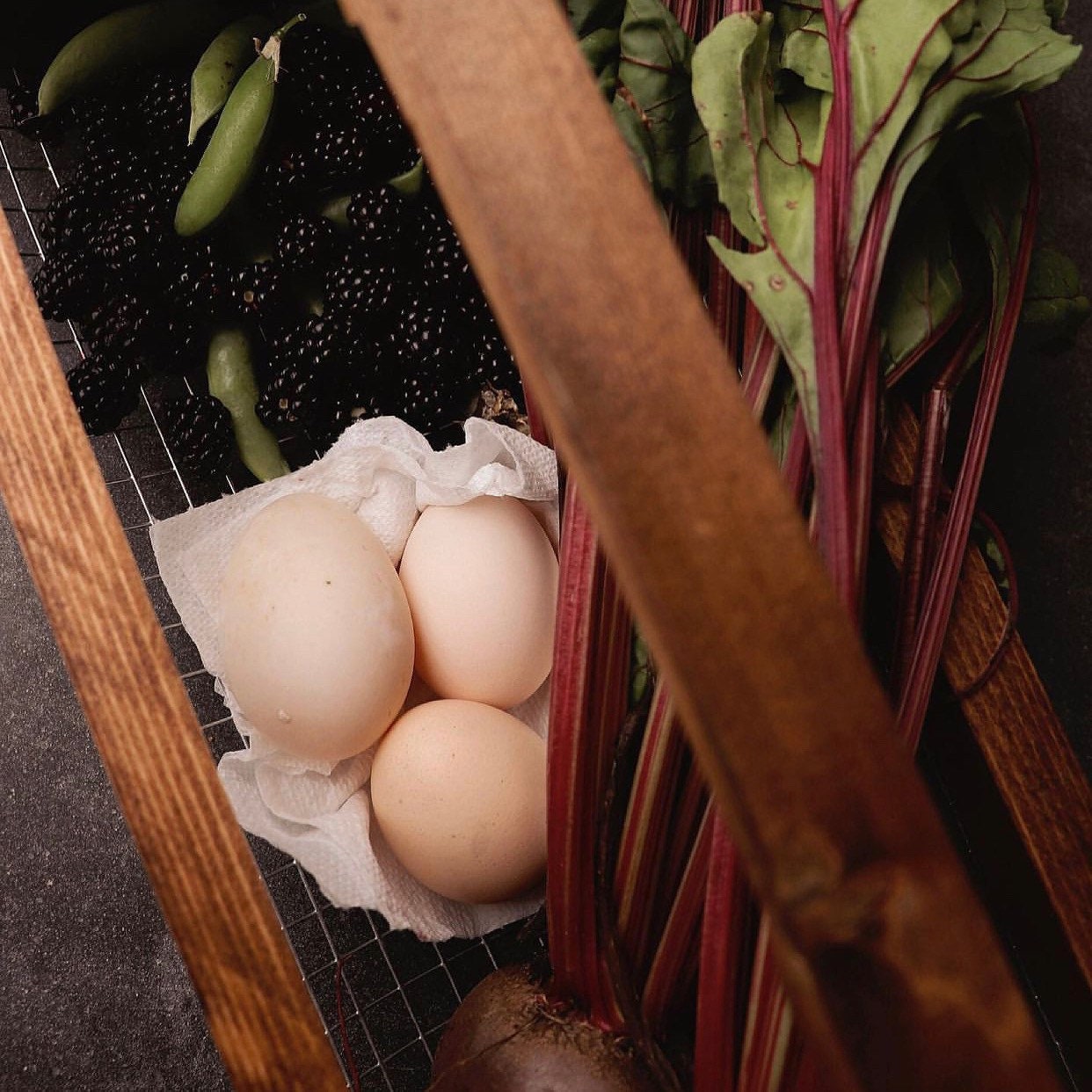 Egg Collection Basket | Fresh Egg Basket | Egg Collecting | Garden Harvest Basket | Garden Basket | Garden Hod | Produce Basket |