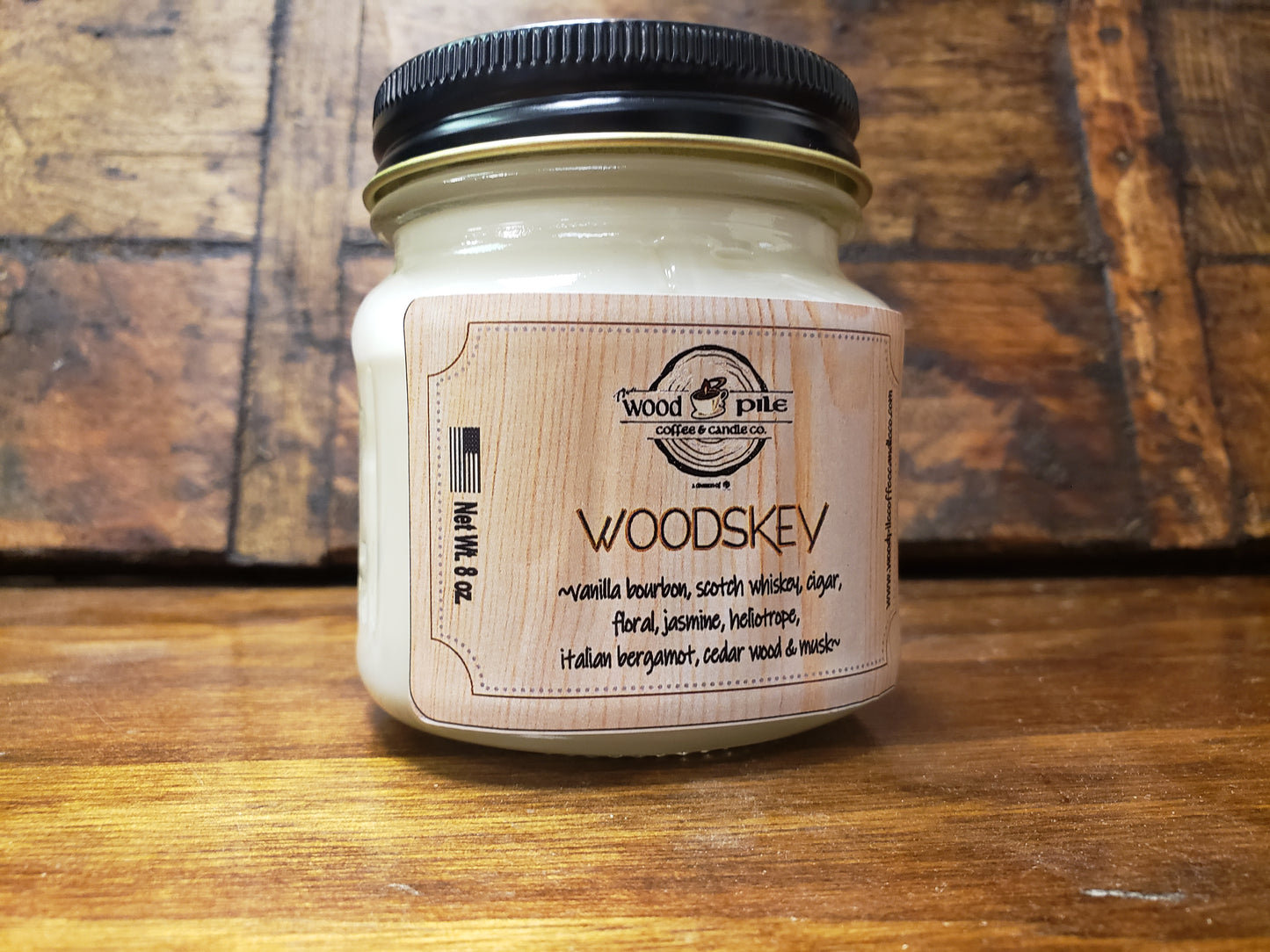 Woodskey 8oz. Candle (old stock)