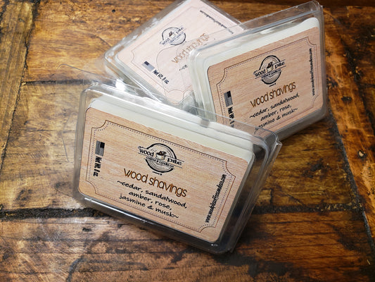Wood Shavings Wax Melt (old stock)