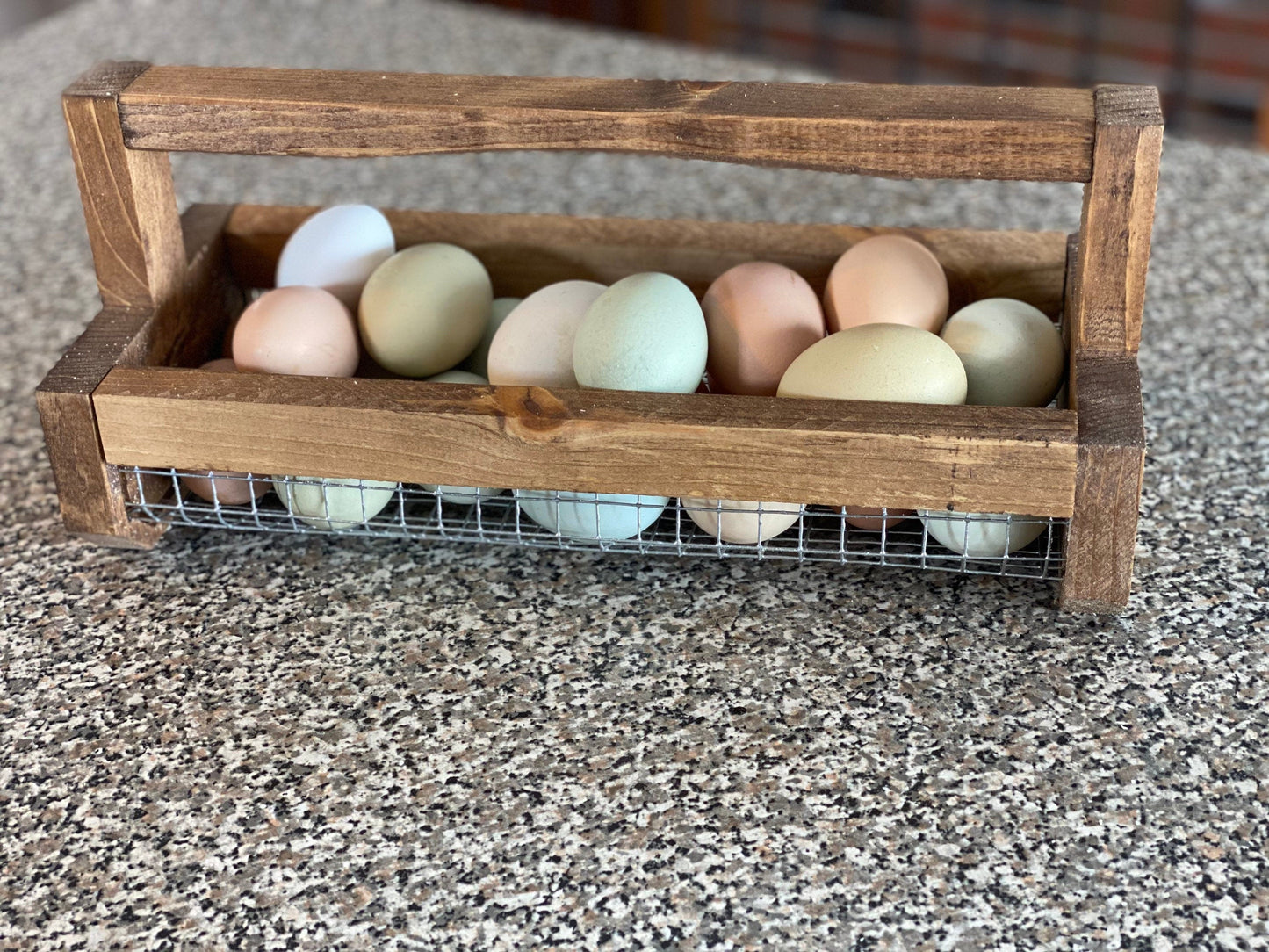 Egg Collection Basket | Fresh Egg Basket | Egg Collecting | Garden Harvest Basket | Garden Basket | Garden Hod | Produce Basket |